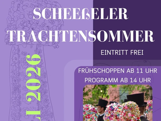 Plakat Trachtensommer 2026