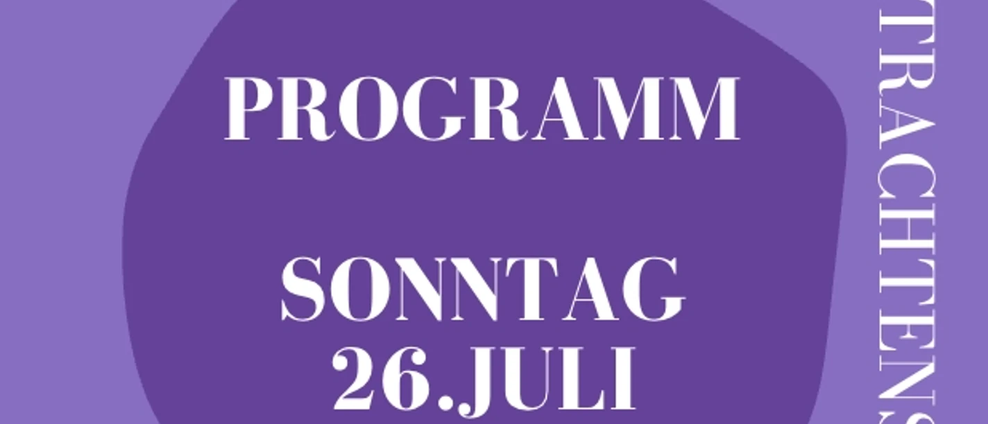 Programm Trachtensommer 2026
