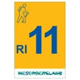 Markierung Wanderweg RI11 Rinteln