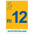 Markierung Wanderweg RI12 Rinteln