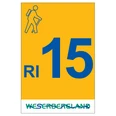 Markierung Wanderweg RI14 Rinteln