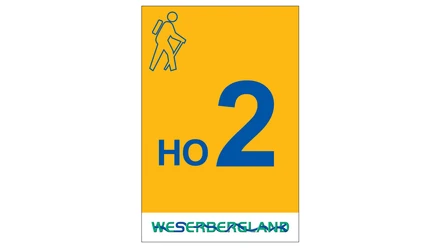 Markierung Wanderweg HO2 Hessisch Oldendorf