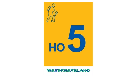Markierung Wanderweg HO5 Hessisch Oldendorf