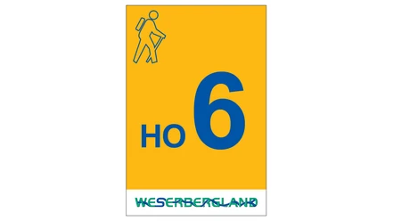 Markierung Wanderweg HO6 Hessisch Oldendorf