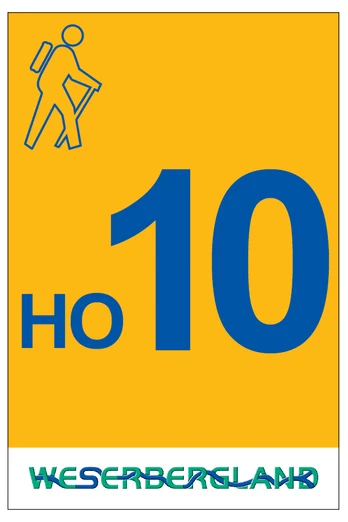 Markierung Wanderweg HO10 Hessisch Oldendorf