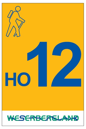 Markierung Wanderweg HO12 Hessisch Oldendorf