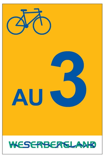 Markierungszeichen AU3 Auetaler Hoehepunkte