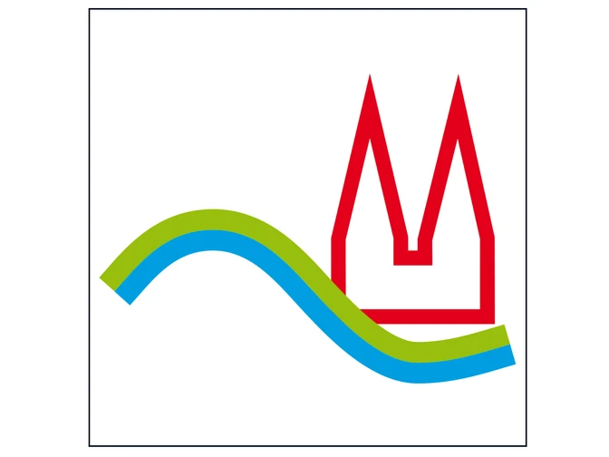 Markierungszeichen Kirchen und Kloester-Radtour