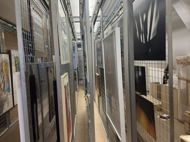 Bilder im Kunstlager