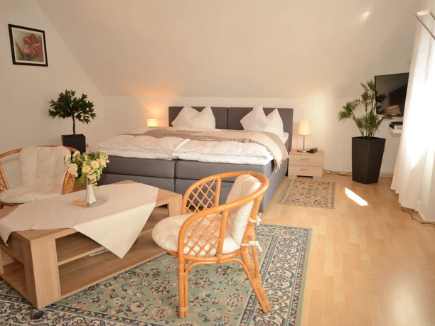 Landhotel und Restaurant Haus Steffens: Doppelbett