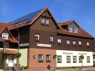 Pension Königshof Königshütte - Außenansicht