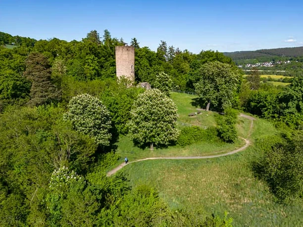 Burgruine Stolzenberg (Aussichtsturm) Bad Soden-Salmünster