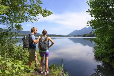 Wanderung am Barmsee bei Krün