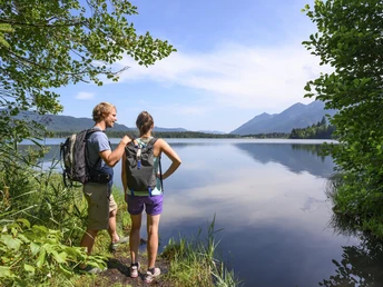 Wanderung am Barmsee bei Krün