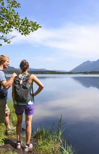Wanderung am Barmsee bei Krün