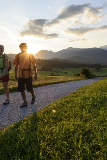Buckelwiesen Abendstimmung