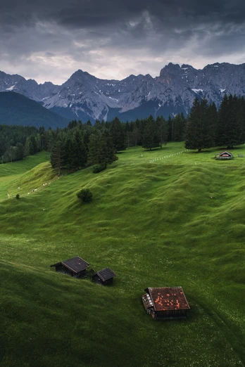 Buckelwiesen von oben