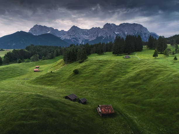 Buckelwiesen von oben