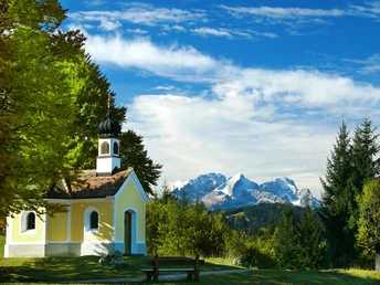 Kapelle Maria Rast im Sommer