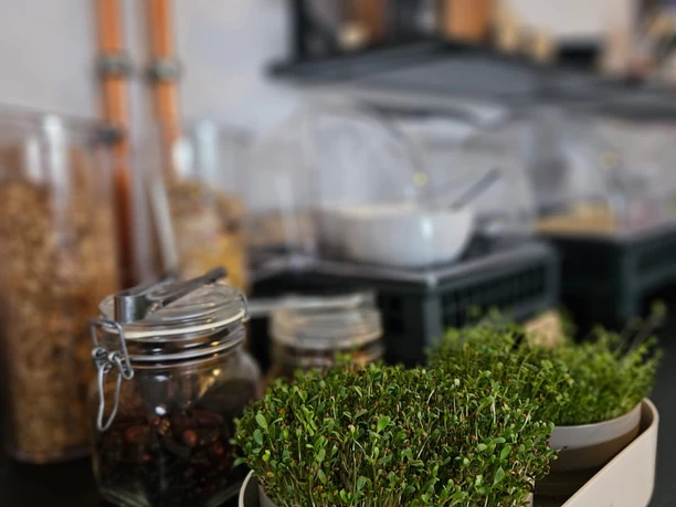 Das Frühstückscafé, Frankenberg (Eder) Sie sehen die Buffet-Auswahl des Frühstückscafes in Frankenberg (Eder).