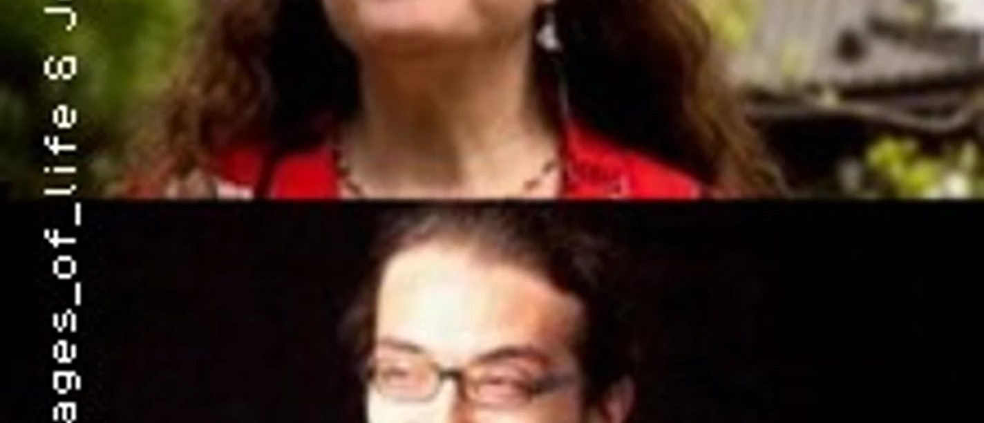 Zwei Porträts von Barbara Conrady-Takenaka und Nageeb Gardizi