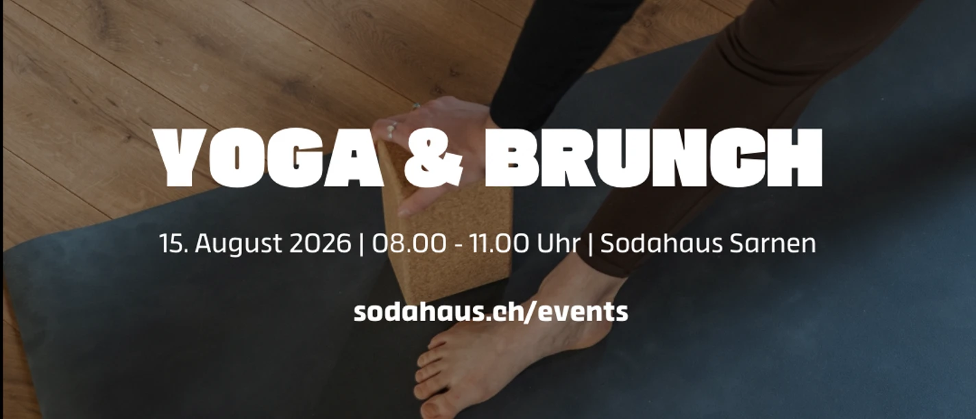 Flyer Yoga und Brunch