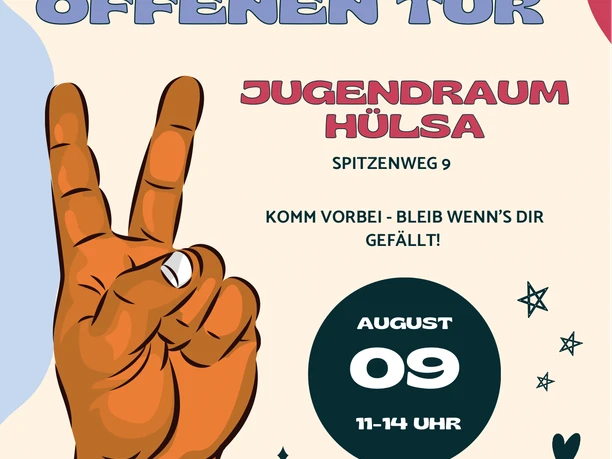 Tag der offenen Tür im Jugendraum Hülsa