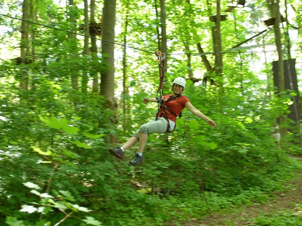 Flying Fox Urheber Erlebnisregion Mittleres Fuldatal