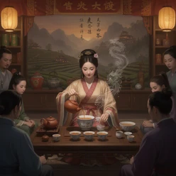 China in einer Tasse Tee