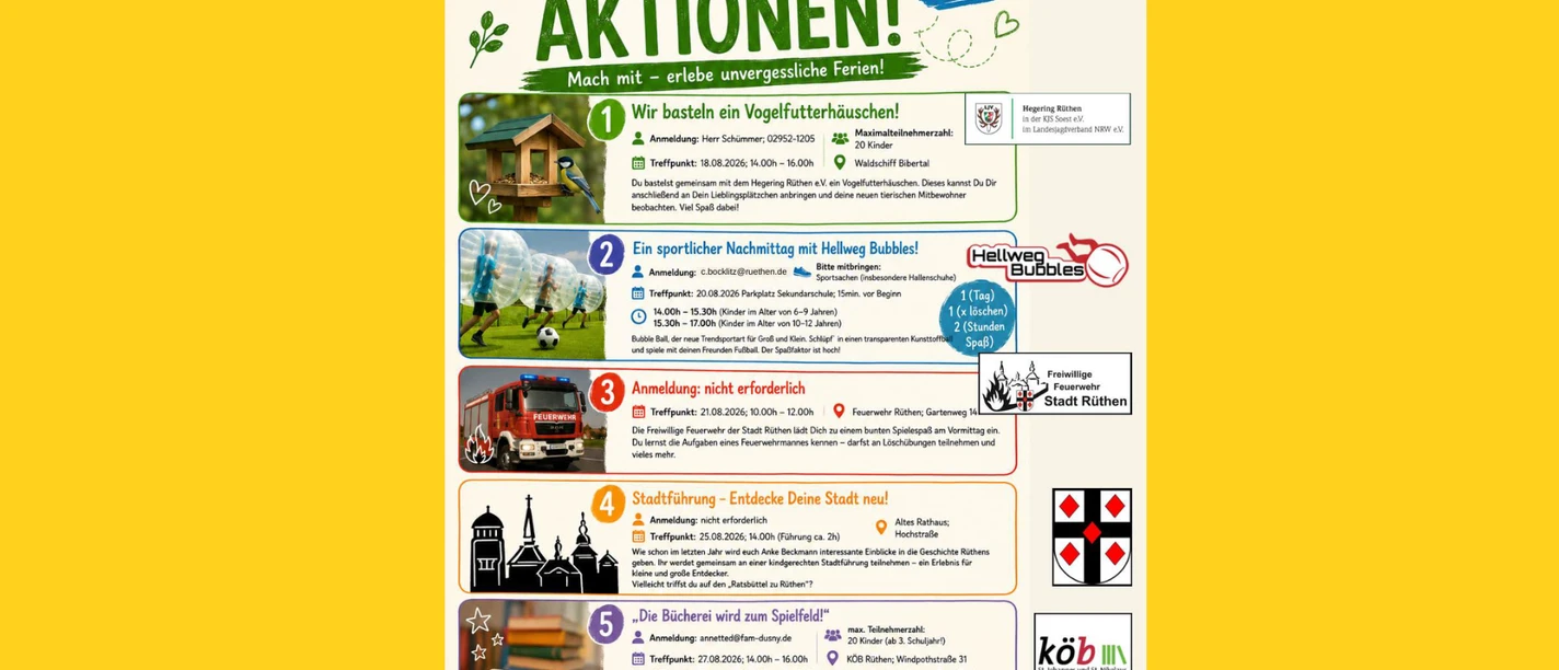 Sommerferien 2026