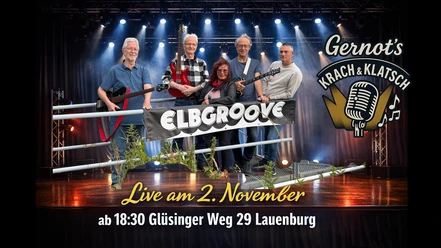 ELBGROOVE bei Gernot´s Krach & Klatsch