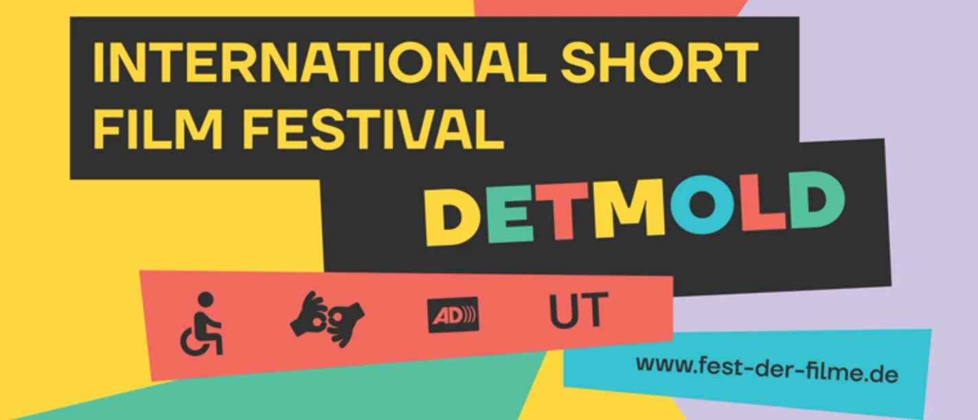 selected_csm_cropmiddle_selected_selected_selected_csm_cropmiddle_mesh_plane_e3cbb698eb_01_94b60245d4.png Buntes Plakat zum International Short Film Festival Detmold mit Symbolen für Barrierefreiheit