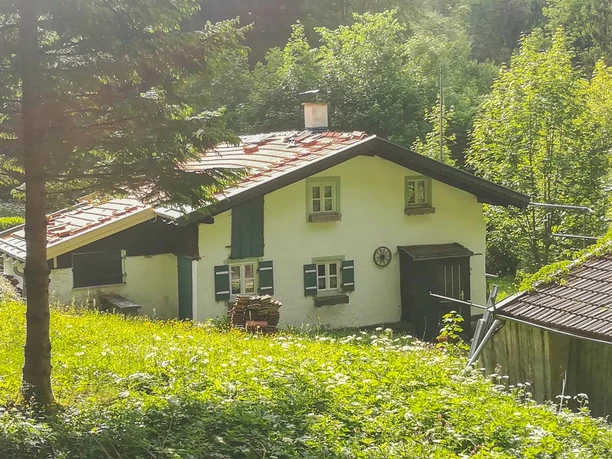 Themenweg - Glashüttenrundweg in Grafenaschau - Arbeitersiedlung der alten Glashütte