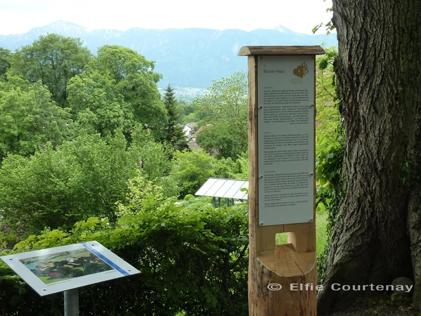 Fernwanderweg - Meditationsweg, 2. Etappe - Stele am Münterhaus