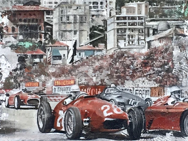 Kleines Monte Carlo I, 54x50cm