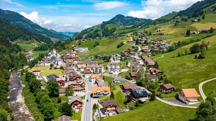 Dorf Flühli Drohne ©Guido Küng