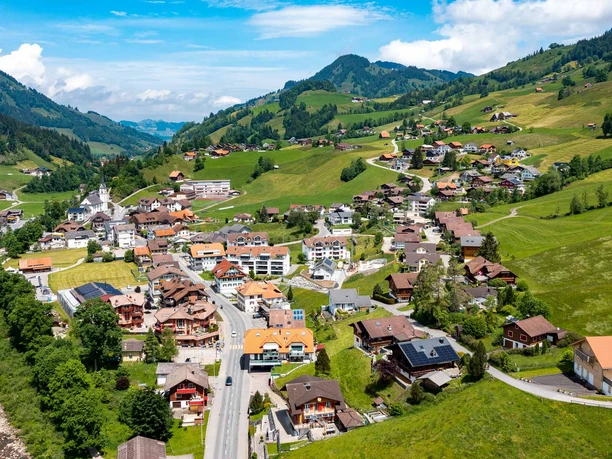Dorf Flühli Drohne ©Guido Küng