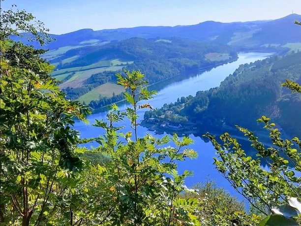 Blick auf den Diemelsee