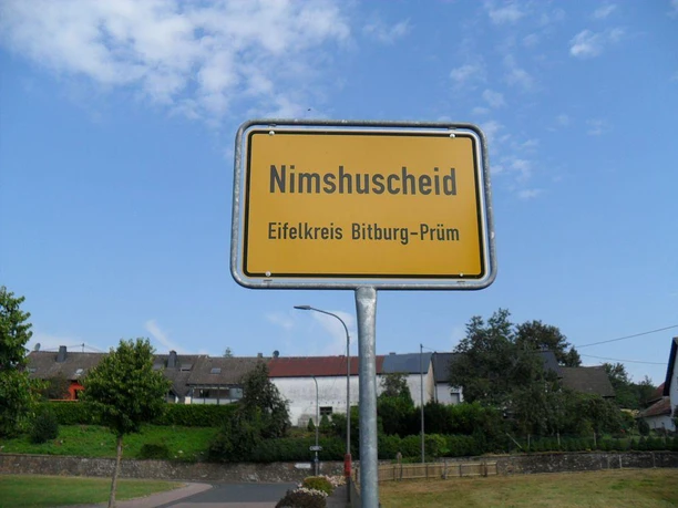 Ortsschild Nimshuscheid