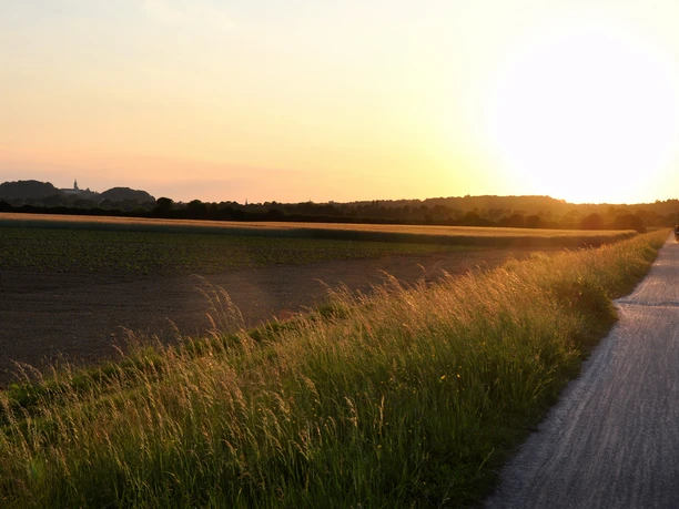 Radweg Sieg bei Siegburg