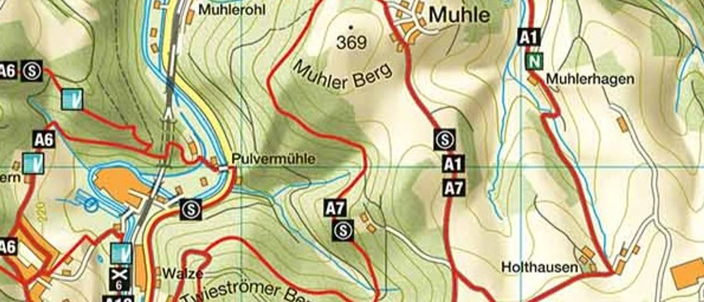 A7 Ausschnitt aus der WK Oberes Volmetal