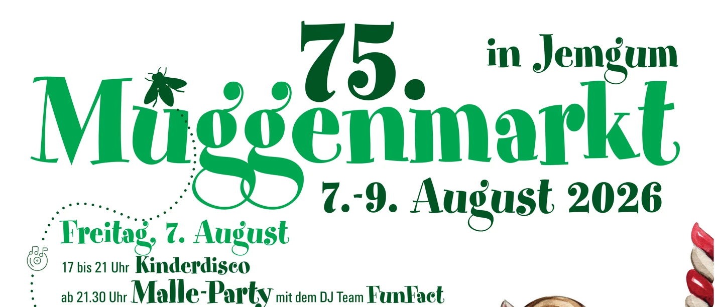 Müggenmarkt Jemgum 2026