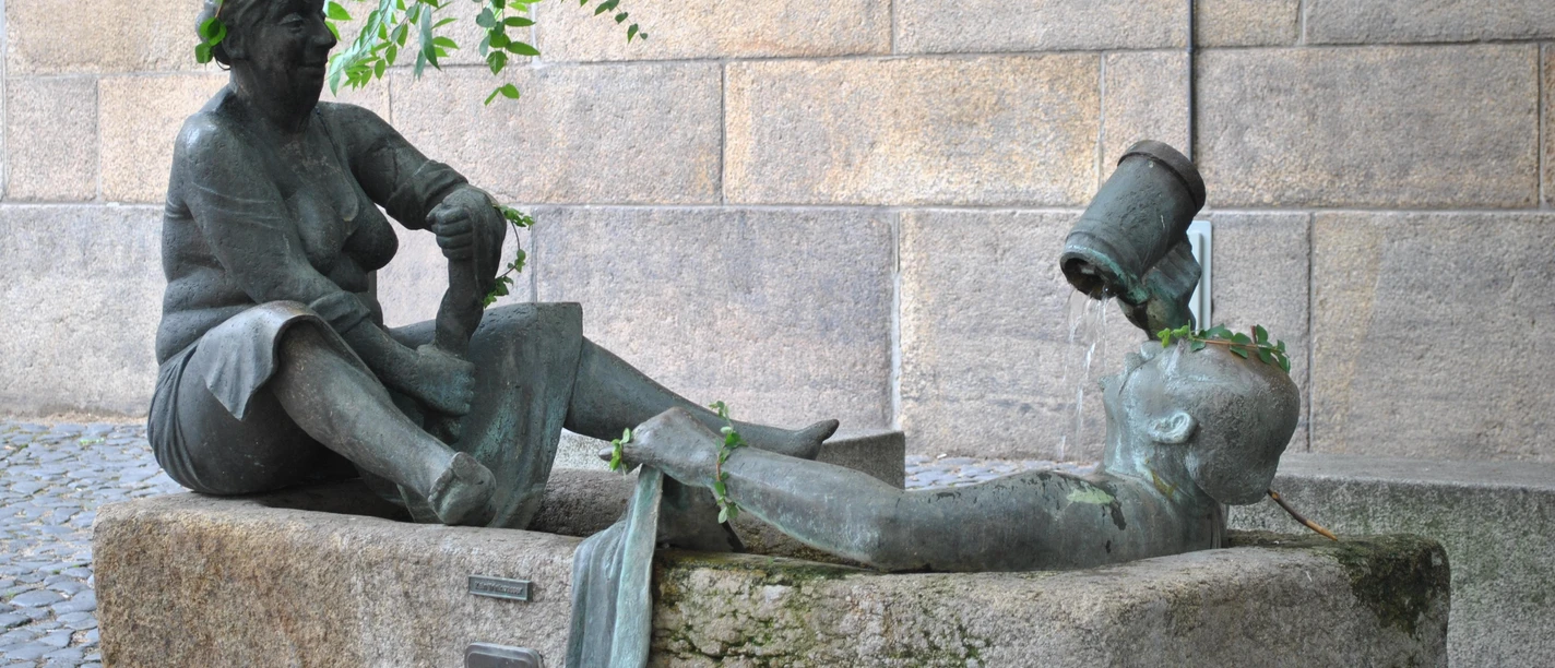 Brunnen Zecherpaar, Görlitz Brunnen Zecherpaar, Görlitz