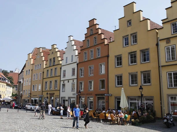 Giebelhäuser Markt Osnabrück Gabled houses market Osnabrück