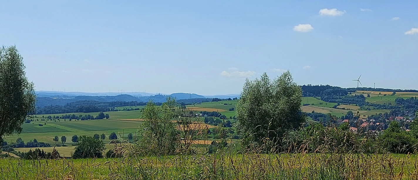 Aussicht Felsberghütte