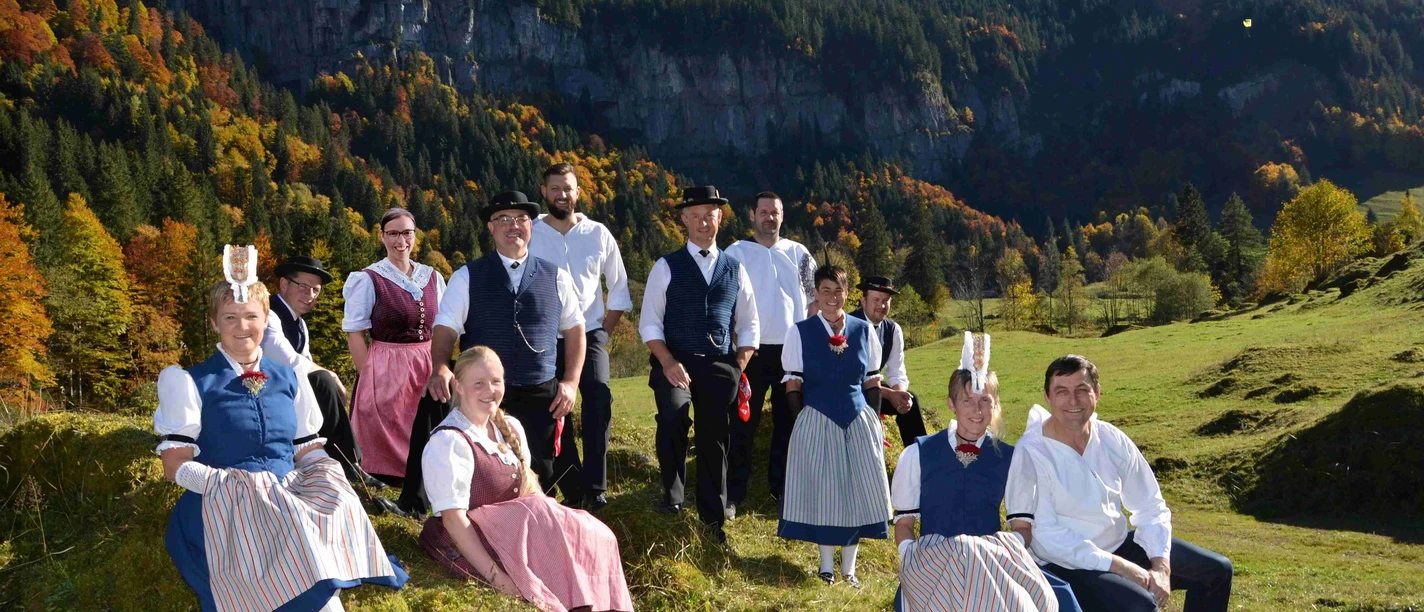 Trachtenjodelgruppe Unteriberg, OK Älplerchilbi 2022, kl