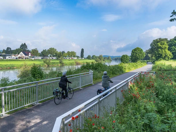 Weser-Radweg Hameln