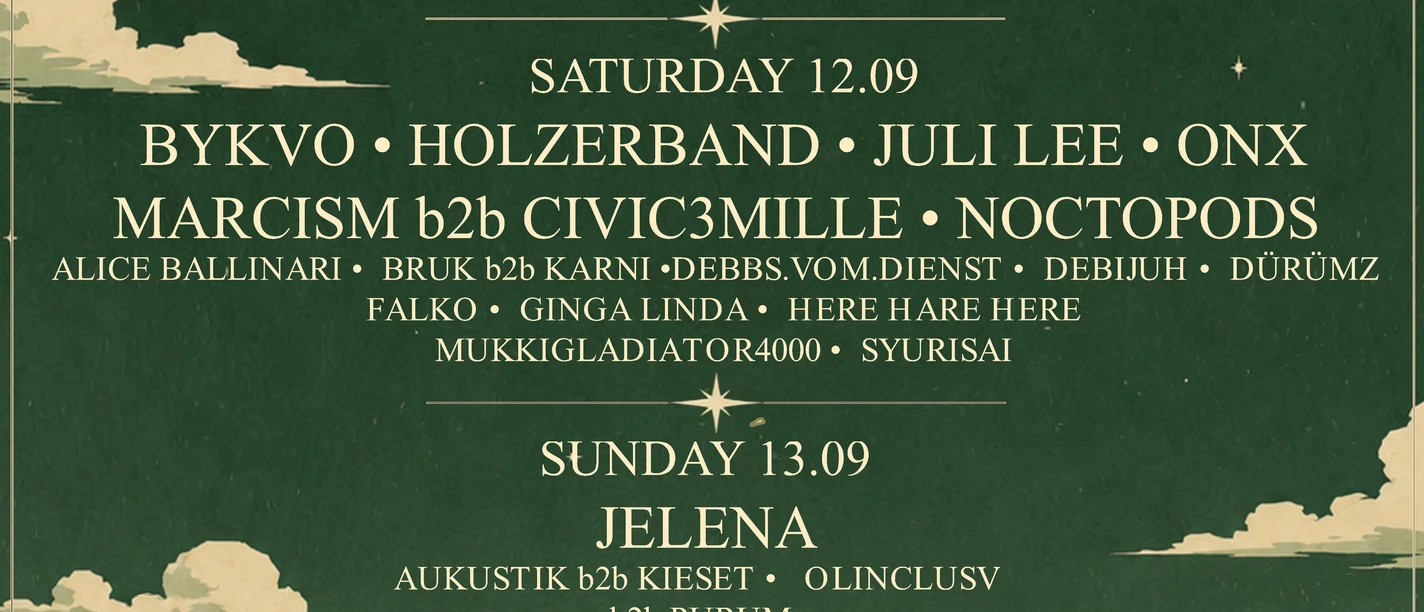Poster Wood Frequency Festival