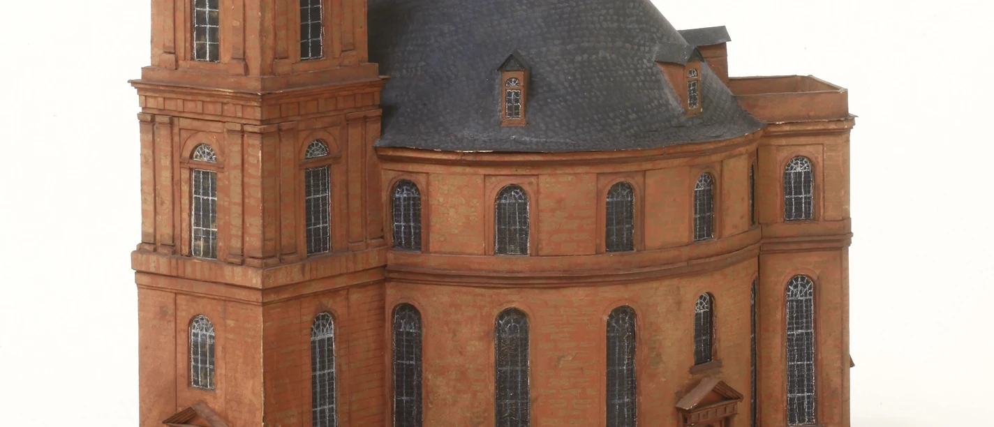 Modell der Frankfurter Paulskirche im Museum