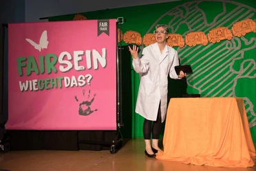 Kindertheater auf Juist mit Sonni Maier - "Fair sein - Wie geht das?"
